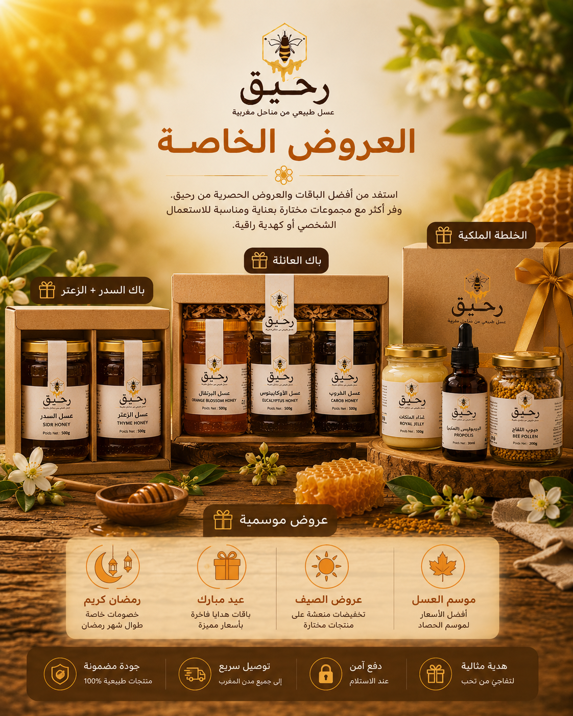 العروض والباقات