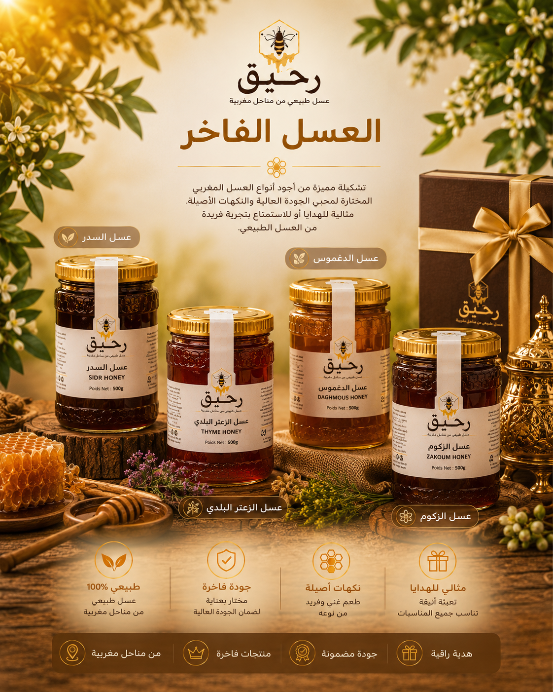 العسل الفاخر