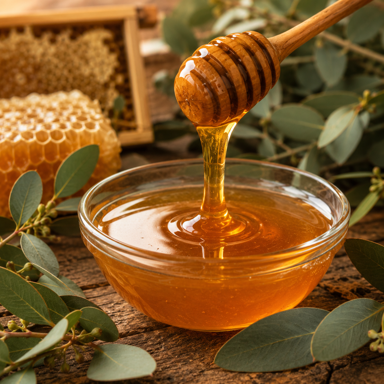 عسل الأوكاليبتوس المغربي الطبيعي 100% - رحيق