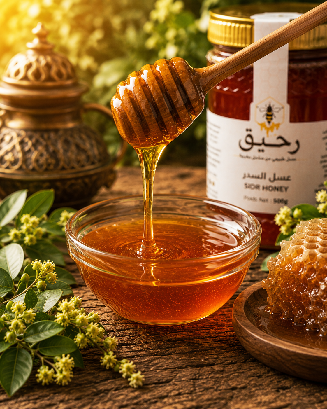 عسل السدر المغربي الطبيعي 100% | رحيق